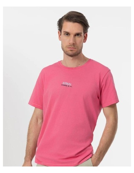 CAMISETA CHICO EL PULPO COLOR CHICLE