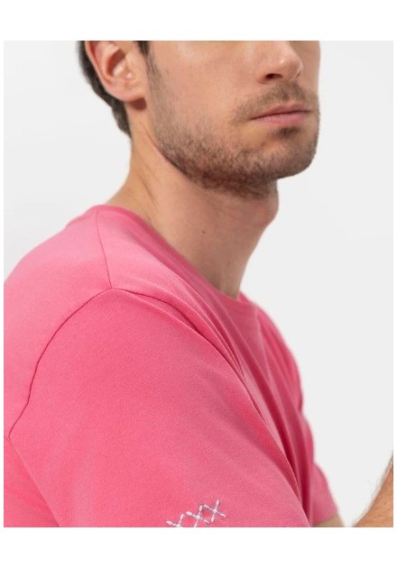 CAMISETA CHICO EL PULPO COLOR CHICLE