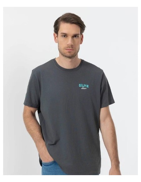 CAMISETA UNISEX  EL PULPO COLOR ANTRACITA