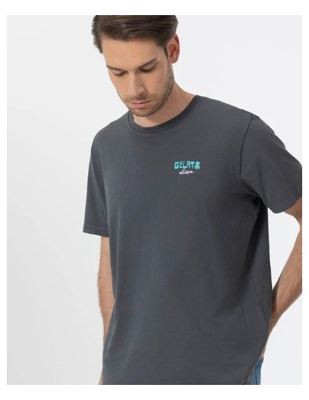 CAMISETA UNISEX  EL PULPO COLOR ANTRACITA