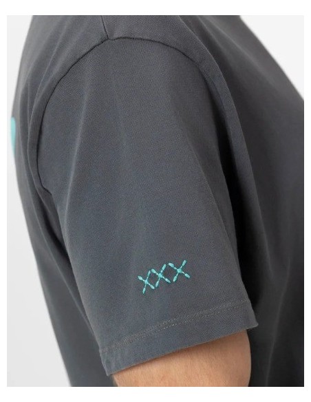 CAMISETA UNISEX  EL PULPO COLOR ANTRACITA