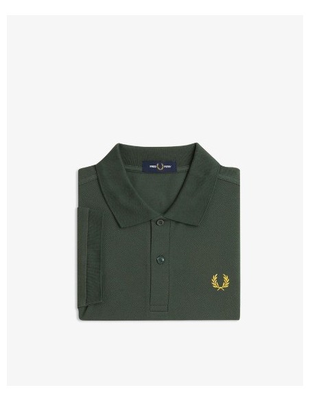POLO CHICO FRED PERRY COLOR  VERDE