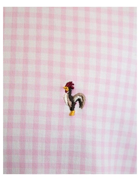 CAMISA CHICO PATADEGAYO CUADROS COLOR 25 ROSA