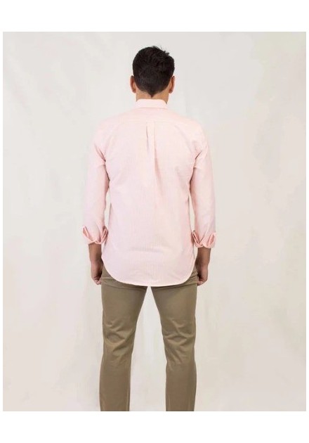 CAMISA CHICO PATADEGAYO LISTAS COLOR NARANJA