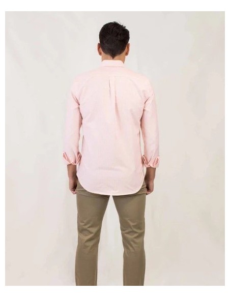 CAMISA CHICO PATADEGAYO LISTAS COLOR NARANJA