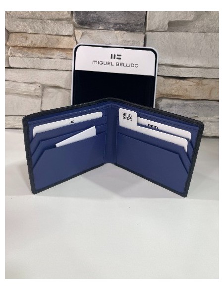 CARTERA CHICO MIGUEL BELLIDO COLOR 00001 NEGRA