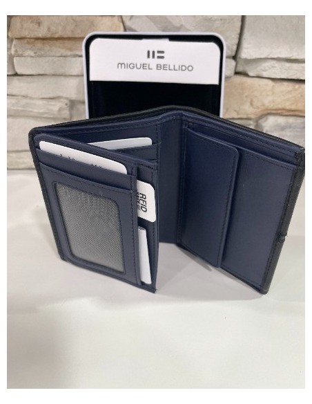 CARTERA CHICO MIGUEL BELLIDO COLOR 1 NEGRA