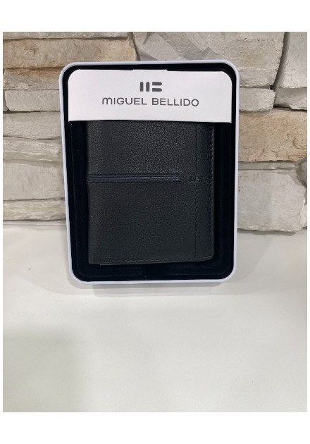 CARTERA CHICO MIGUEL BELLIDO COLOR 1 NEGRA