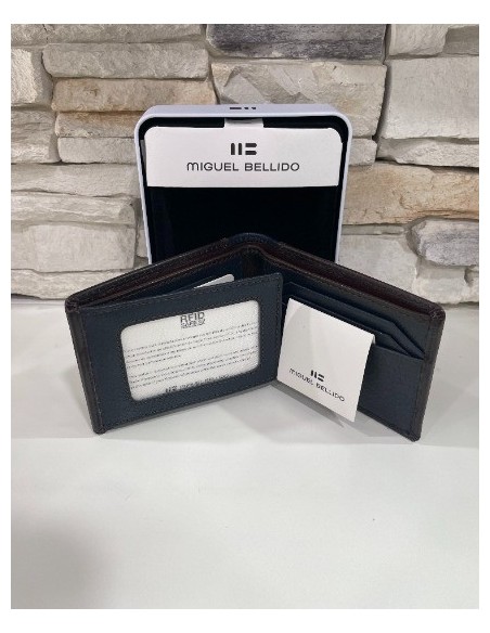 CARTERA CHICO MIGUEL BELLIDO COLOR 02 MARRON