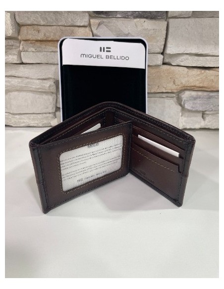 CARTERA CHICO MIGUEL BELLIDO COLOR 2 MARRON