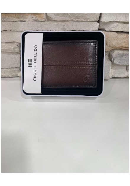 CARTERA CHICO MIGUEL BELLIDO COLOR 2 MARRON