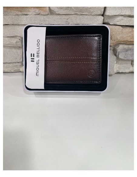 CARTERA CHICO MIGUEL BELLIDO COLOR 2 MARRON