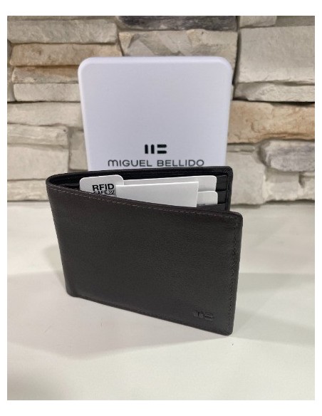 CARTERA CHICO MIGUEL BELLIDO COLOR 002 MARRON