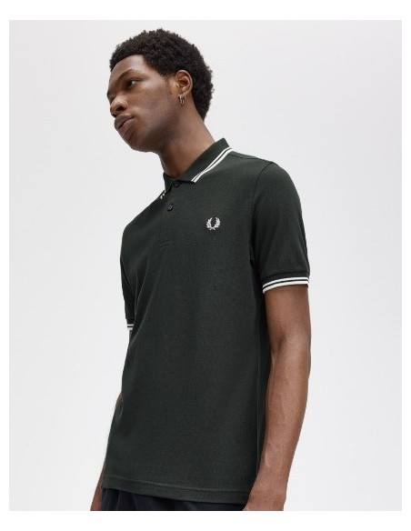 POLO CHICO FRED PERRY COLOR 50 VERDE