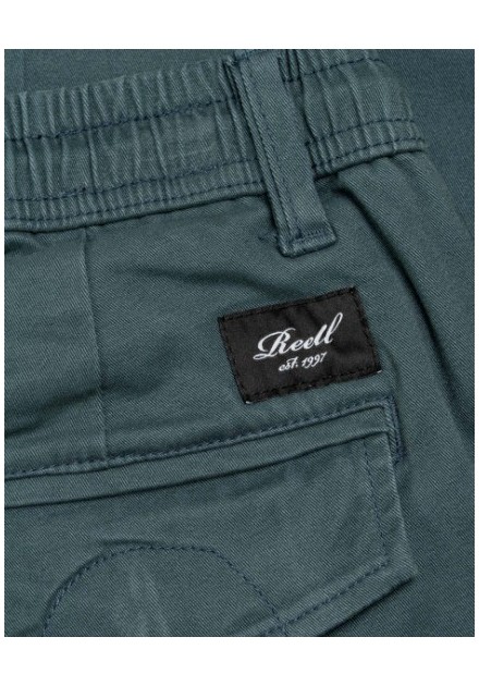 PANTALON CHICO REELL REGULAR CARGO COLOR 55 STEEL BLUE