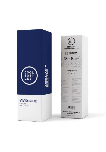 BOTELLA 750ML COOL BOTTLES BLUE
