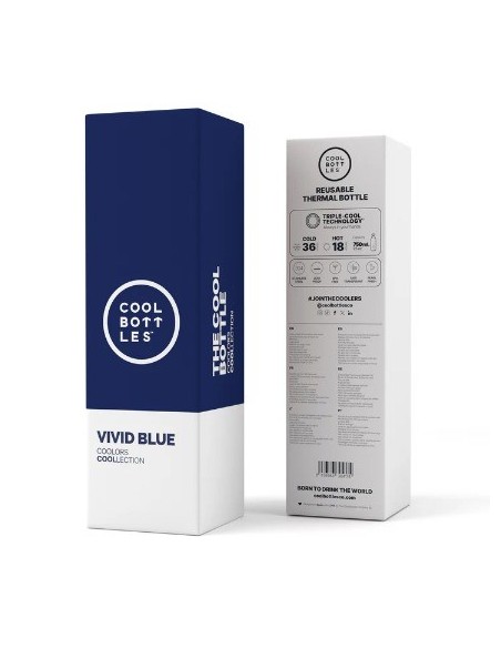 BOTELLA 750ML COOL BOTTLES BLUE