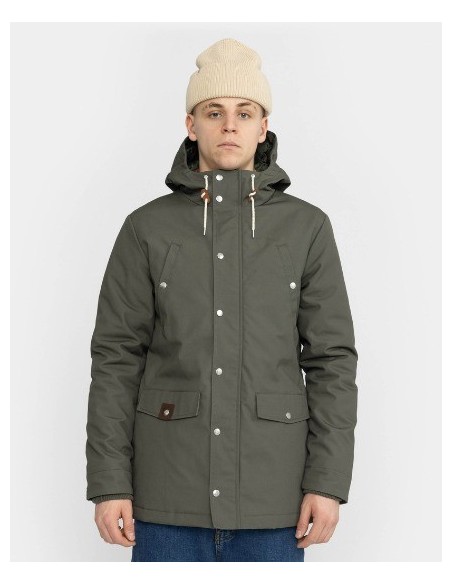 PARKA UNISEX REVOLUTION COLOR 07 ARMY