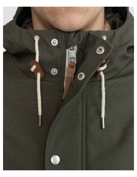 PARKA UNISEX REVOLUTION COLOR 07 ARMY