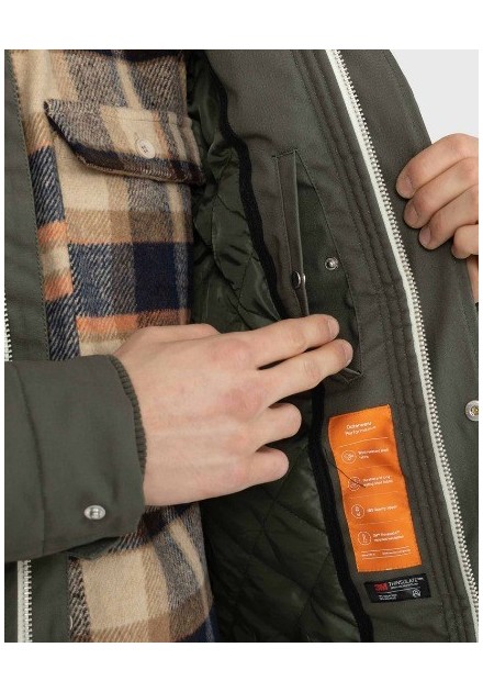 PARKA UNISEX REVOLUTION COLOR 07 ARMY