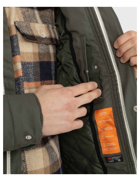 PARKA UNISEX REVOLUTION COLOR 07 ARMY