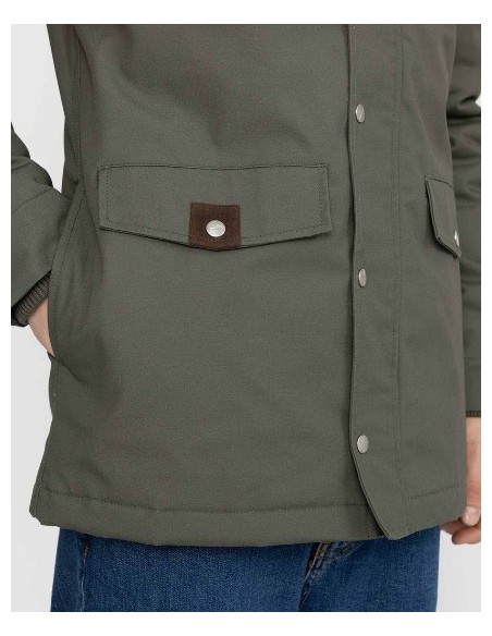 PARKA UNISEX REVOLUTION COLOR 07 ARMY