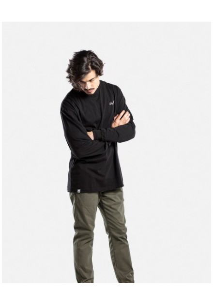 PANTALON CHICO REELL  AJUSTE ACANALADO COLOR OLIVE