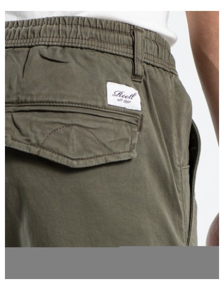 PANTALON CHICO REELL  AJUSTE ACANALADO COLOR OLIVE