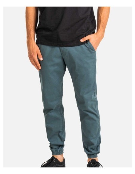 PANTALON CHICO REELL AJUSTE ACANALADO 63 COLOR STELKL BLUE