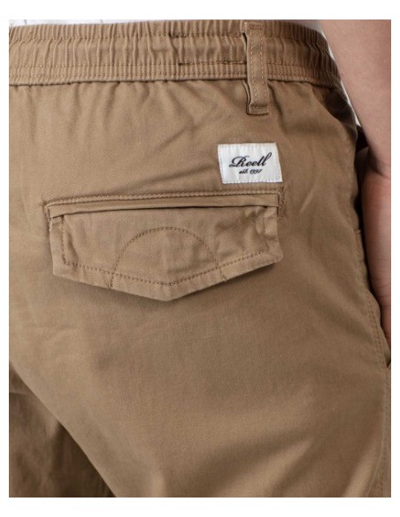 PANTALON CHICO REELL AJUSTE ACANALADO  COLOR SAND