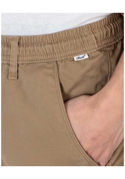 PANTALON CHICO REELL AJUSTE ACANALADO  COLOR SAND