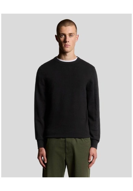 JERSEY CHICO LYLE¬SCOTT COLOR 09 NEGRO