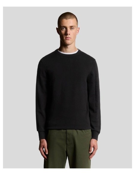 JERSEY CHICO LYLE¬SCOTT COLOR 09 NEGRO