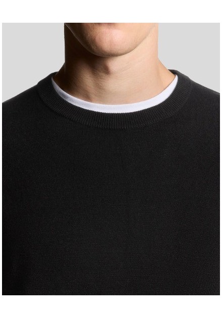 JERSEY CHICO LYLE¬SCOTT COLOR 09 NEGRO
