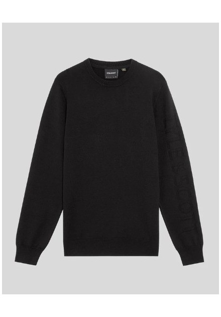 JERSEY CHICO LYLE¬SCOTT COLOR 09 NEGRO