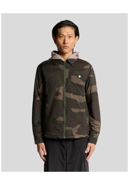 CAZADORA CHICO CAMUFLAJE LYLE&SCOTT COLOR14 MARRON