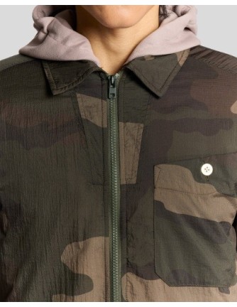 CAZADORA CHICO CAMUFLAJE LYLE&SCOTT COLOR14 MARRON 2