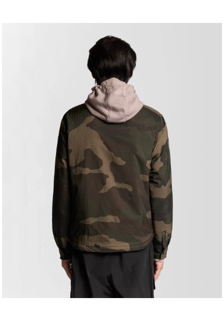 CAZADORA CHICO CAMUFLAJE LYLE&SCOTT COLOR14 MARRON