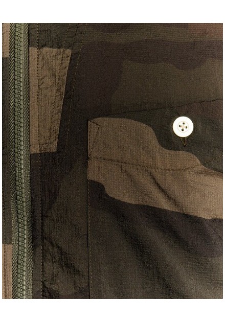 CAZADORA CHICO CAMUFLAJE LYLE&SCOTT COLOR14 MARRON