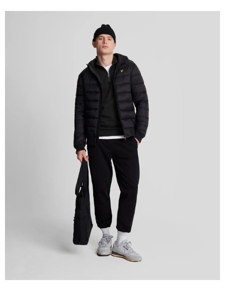 SUDADERA UNISEX LYLE&SCOTT COLOR 24 NEGRA