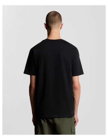 CAMISETA CHICO LYLE&SCOTT COLOR 73 NEGRA