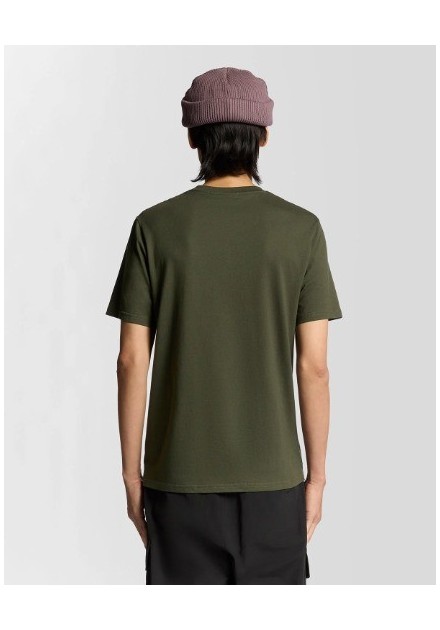 CAMISETA CHICO LYLE & SCOTT COLOR 77 VERDE