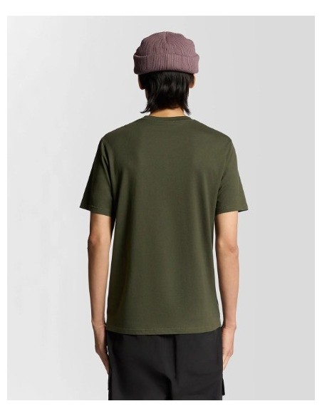 CAMISETA CHICO LYLE & SCOTT COLOR 77 VERDE