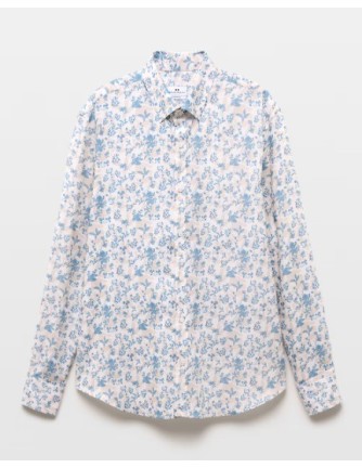 CAMISA CHICO ESTAMPADA MIGUEL BELLIDO COLOR 57 CELESTE