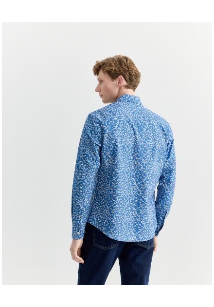 CAMISA CHICO ESTAMPADA  MIGUEL BELLIDO COLOR 55 AZUL