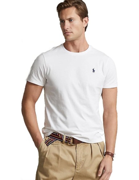 CAMISETA UNISEX POLO RALPH LAUREN COLOR 75 BLANCA