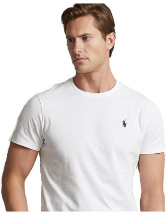 CAMISETA UNISEX POLO RALPH LAUREN COLOR 75 BLANCA 2