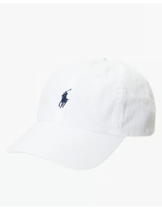 GORRA UNISEX POLO RALPH LAUREN COLOR 06 BLANCA