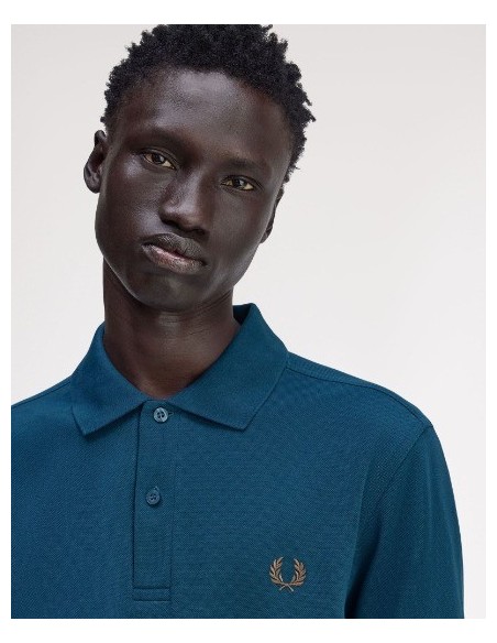 POLO CHICO FRED PERRY COLOR 41 PETROLEO