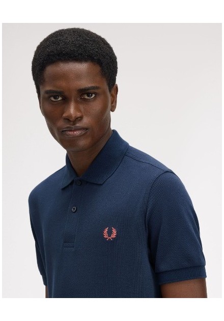 POLO CHICO FRED PERRY COLOR 39  MARINO